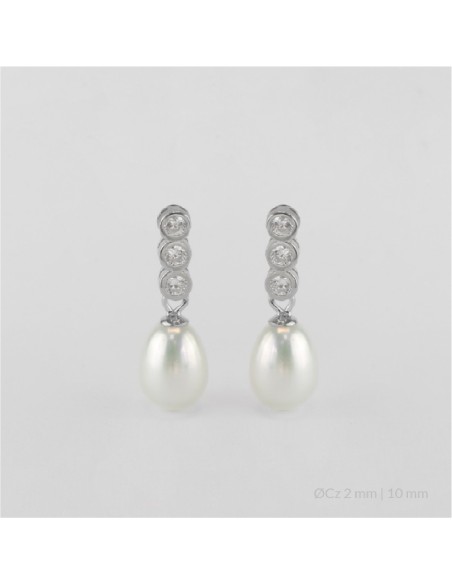 Pendientes de Plata de Ley