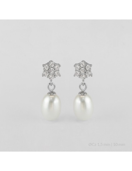 Pendientes de Plata de Ley