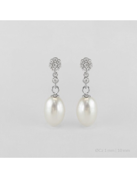 Pendientes de Plata de Ley