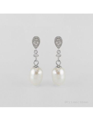 Pendientes de Plata de Ley