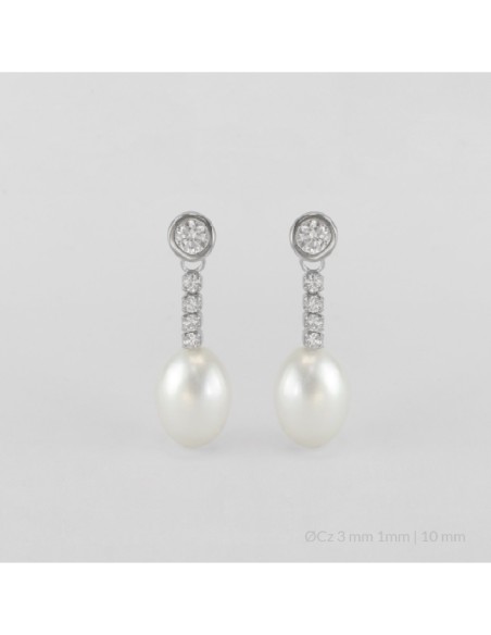 Pendientes de Plata de Ley