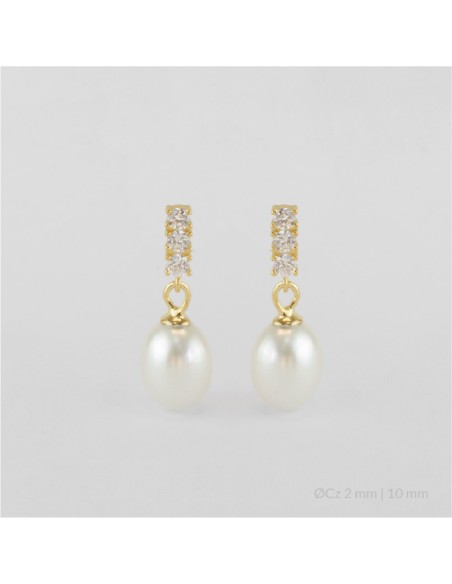 Pendientes de Plata de Ley