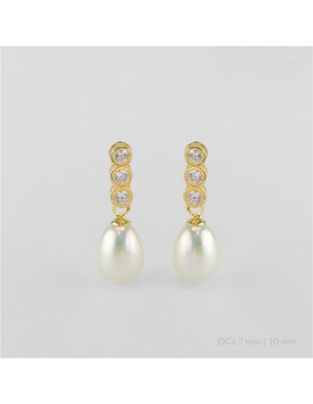 Pendientes de Plata de Ley