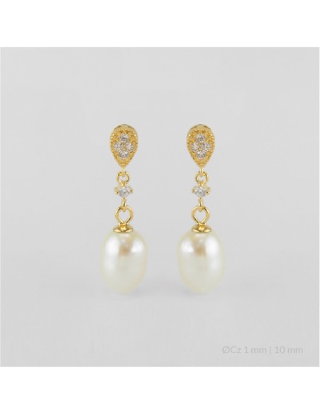 Pendientes de Plata de Ley