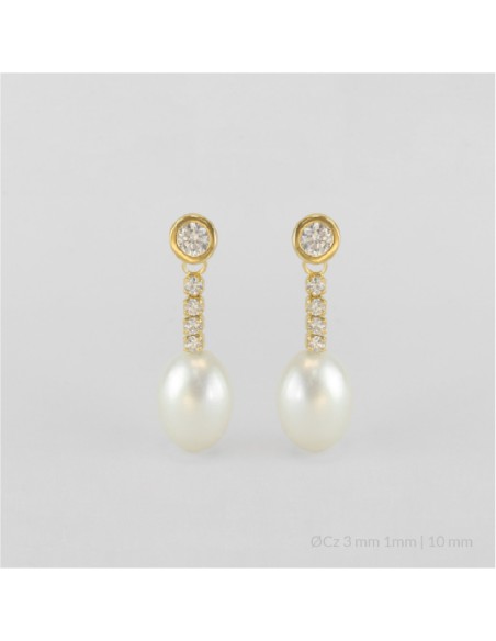 Pendientes de Plata de Ley