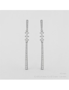 Pendientes de Plata de Ley