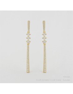 Pendientes de Plata de Ley