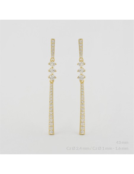 Pendientes de Plata de Ley