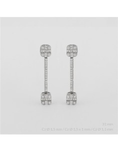 Pendientes de Plata de Ley