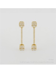 Pendientes de Plata de Ley