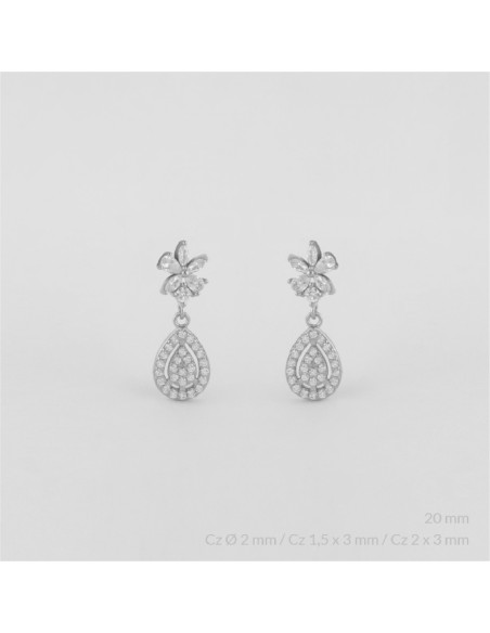 Pendientes de Plata de Ley