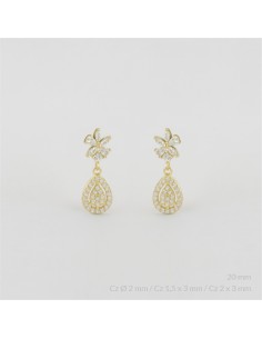 Pendientes de Plata de Ley