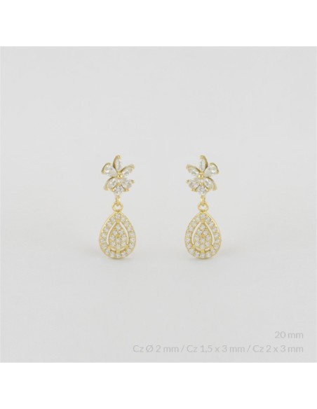 Pendientes de Plata de Ley