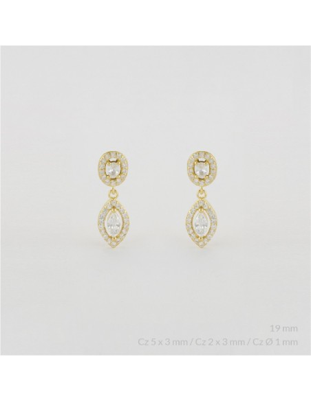 Pendientes de Plata de Ley