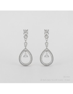 Pendientes de Plata de Ley