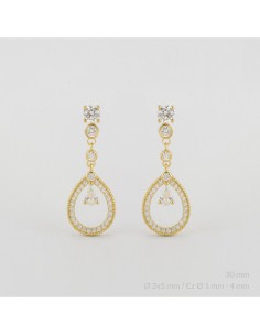 Pendientes de Plata de Ley