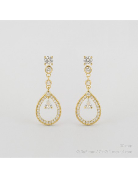 Pendientes de Plata de Ley