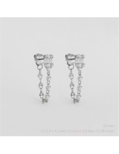 Pendientes de Plata de Ley