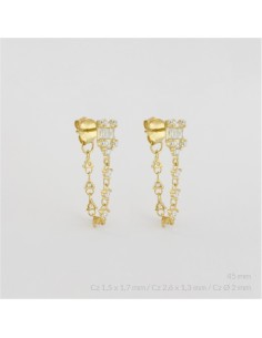 Pendientes de Plata de Ley