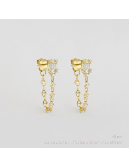 Pendientes de Plata de Ley