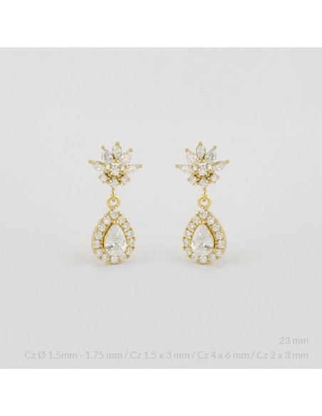 Pendientes de Plata de Ley