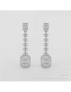 Pendientes de Plata de Ley