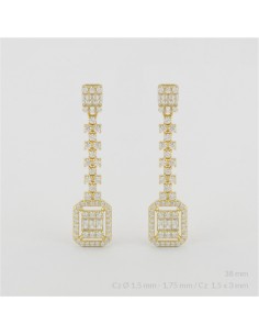 Pendientes de Plata de Ley