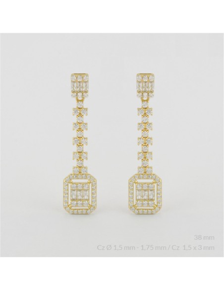 Pendientes de Plata de Ley