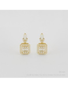 Pendientes de Plata de Ley