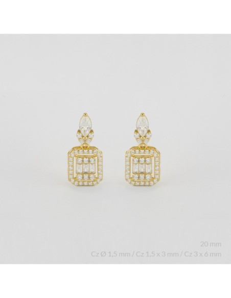 Pendientes de Plata de Ley