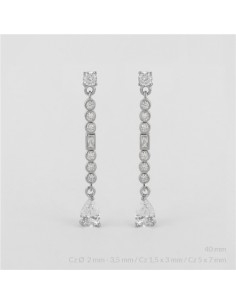 Pendientes de Plata de Ley