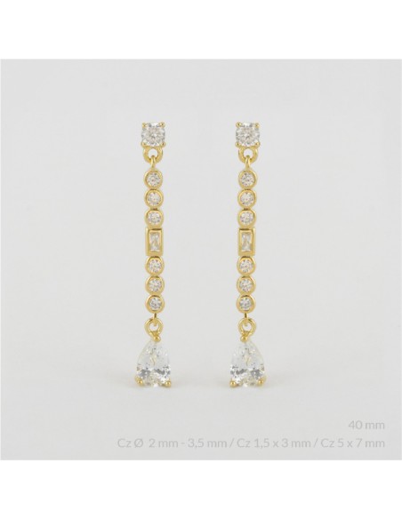 Pendientes de Plata de Ley