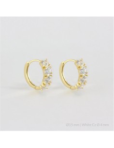 Aros de Plata de Ley | Ø15 mm