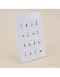 Expositor - 8 pares de argollas | Ø10 mm