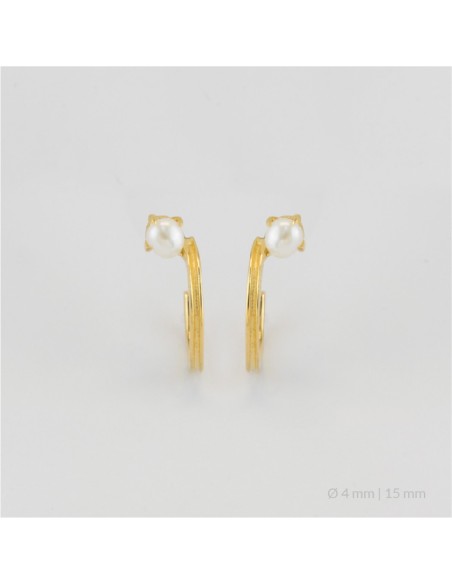 Pendientes de Plata de Ley