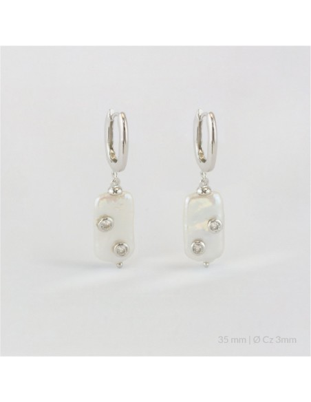 Pendientes de Plata de Ley