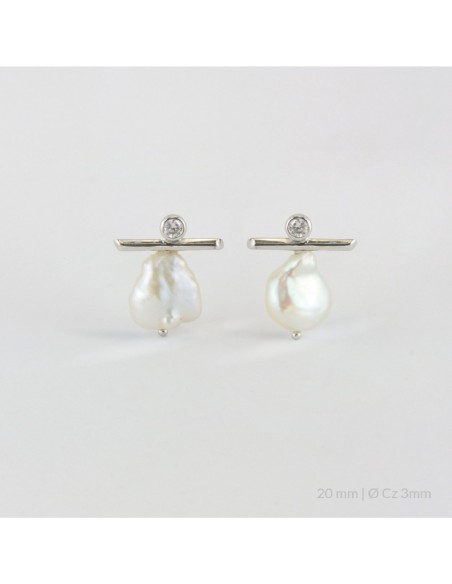 Pendientes de Plata de Ley