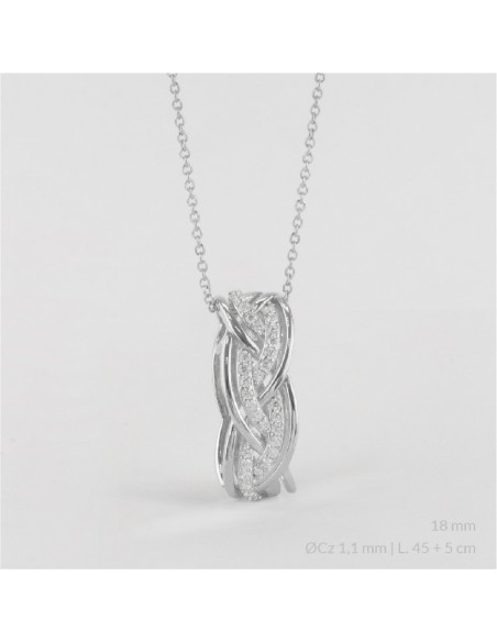 Gargantilla de Plata de Ley