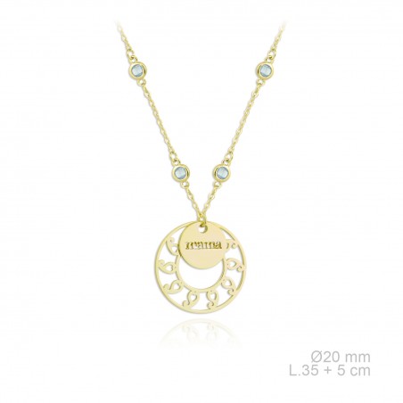 Gargantilla de Plata de Ley