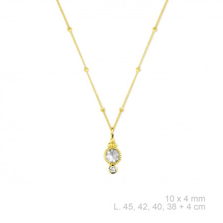 Gargantilla de Plata de Ley 